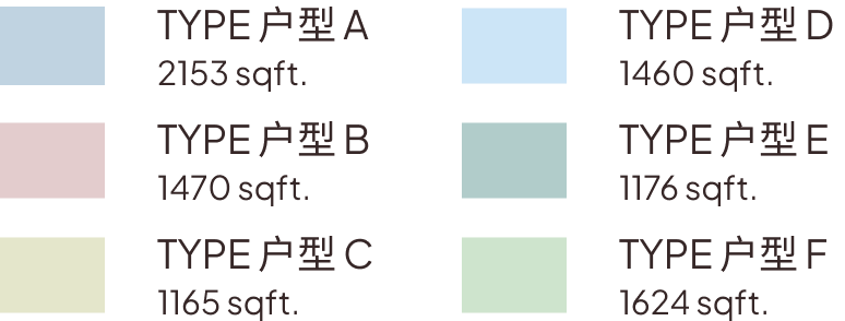 Legend - Typical Office Plan